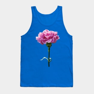 Carnations - One Pink Carnation Tank Top